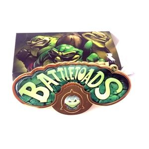 Battletoads Belt Buckle - NEW - NIP - Exclusive